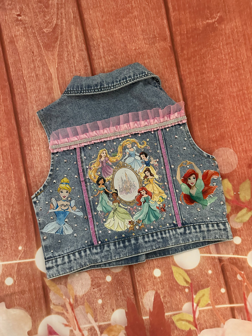 7y princess vest