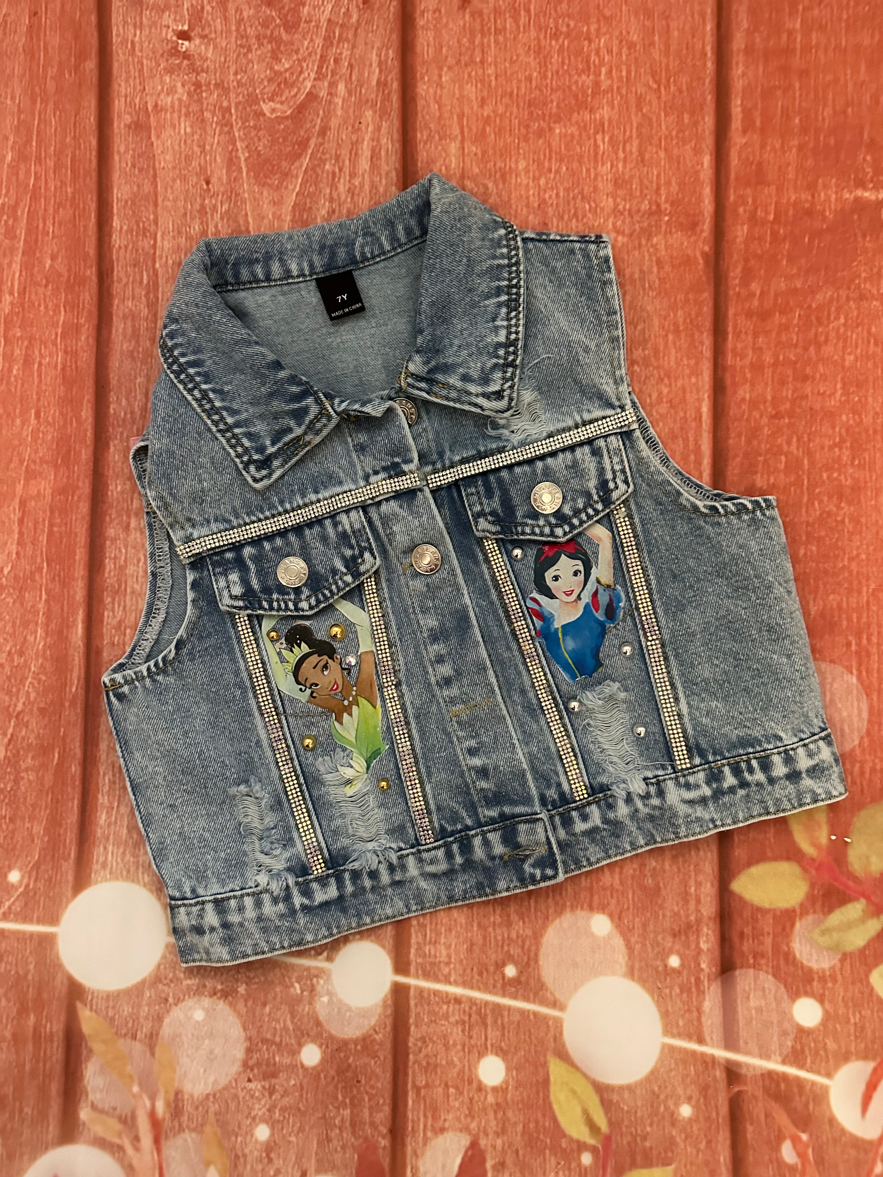 7y princess vest