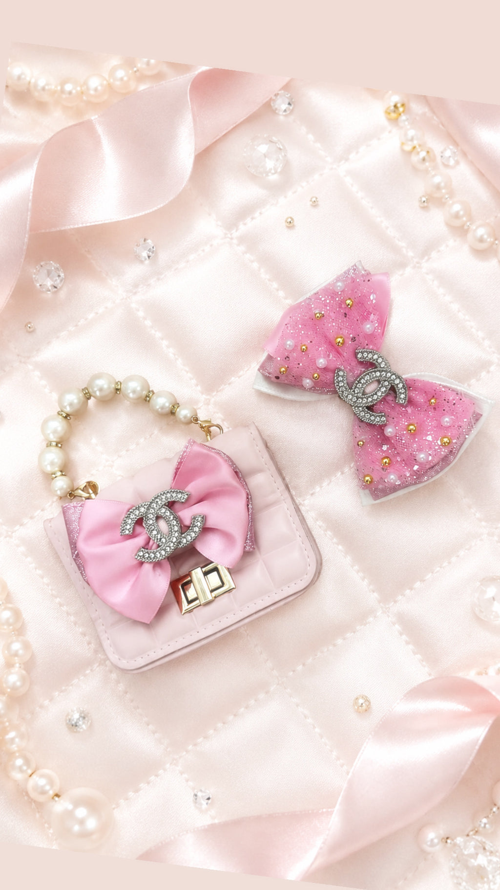 Purse and clip set