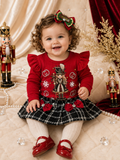 12/18 m nutcracker skirt set