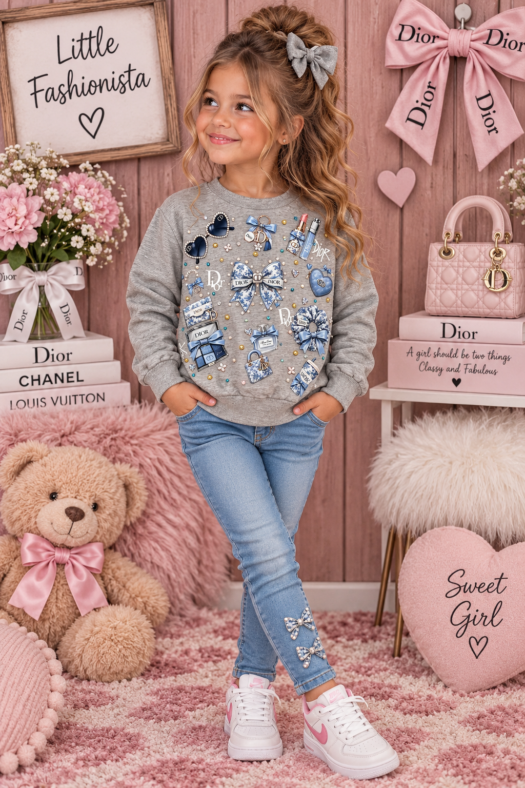 4y Dior sweatshirt