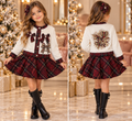 6y gg holiday skirt and jacket