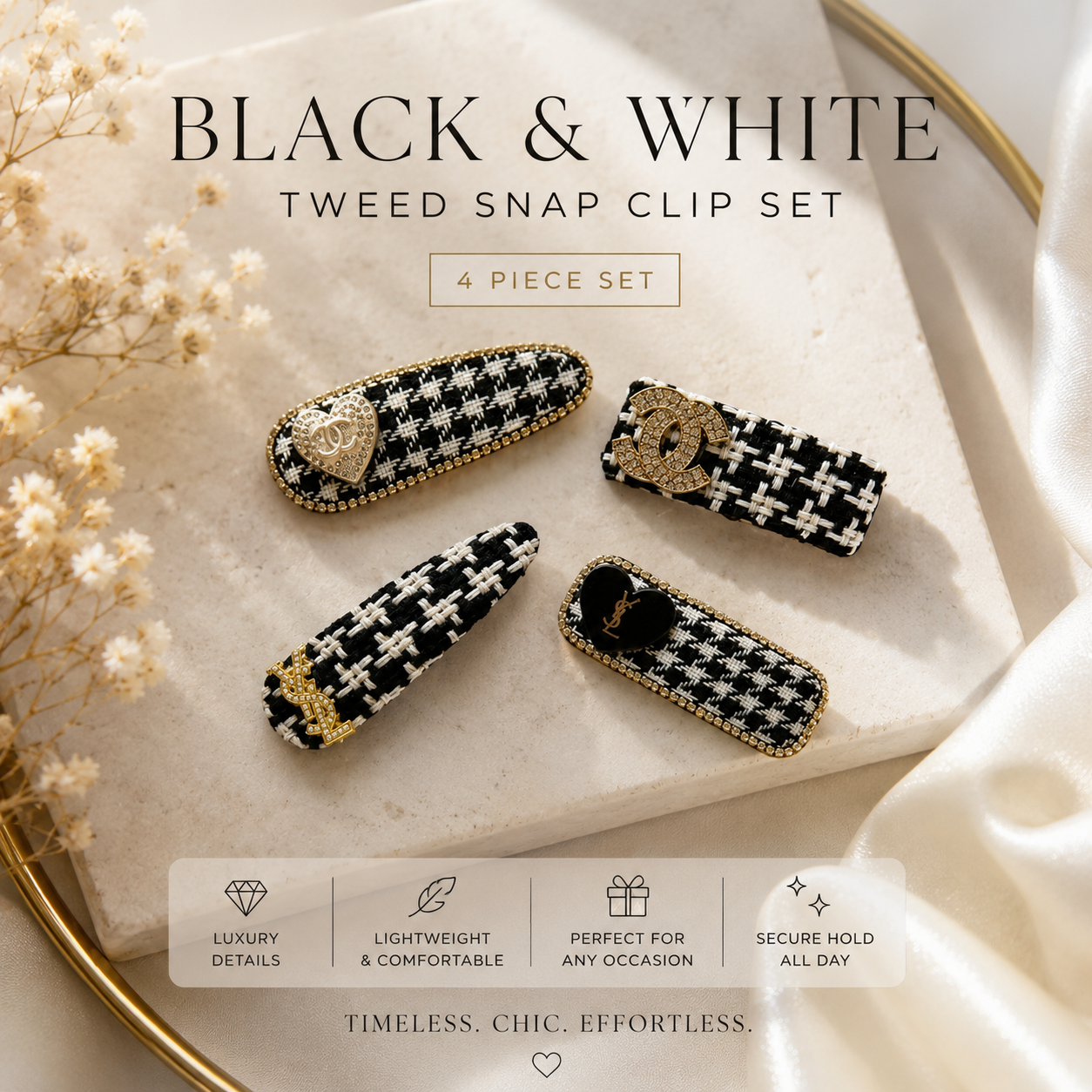 Hair clip set