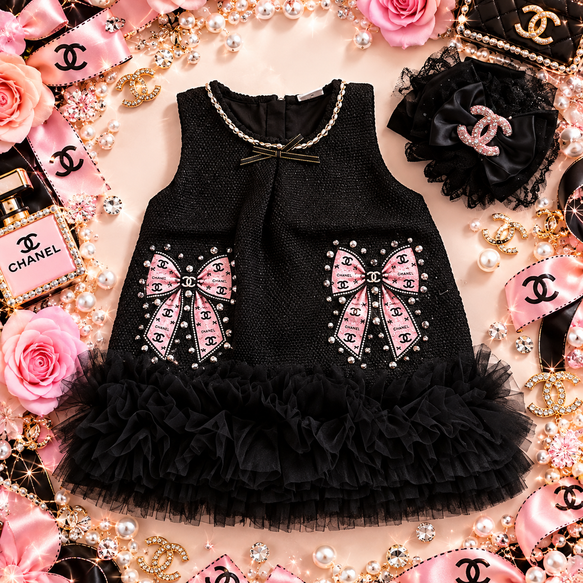 6/9 dress and headband