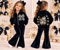 4y Dior velour lounge set