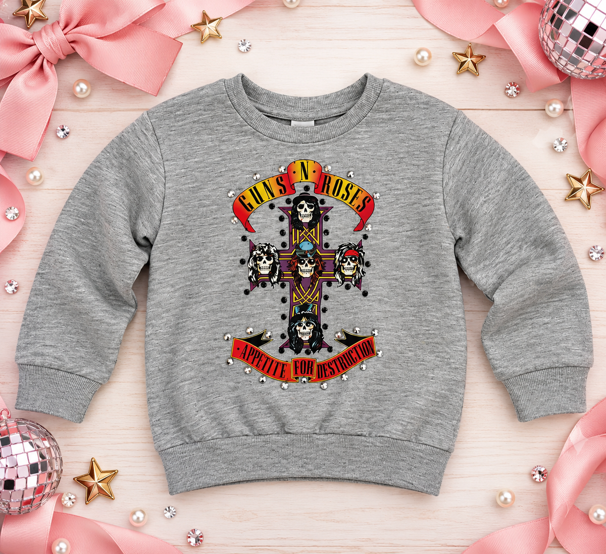 3/4 Guns N’ Roses sweatshirt