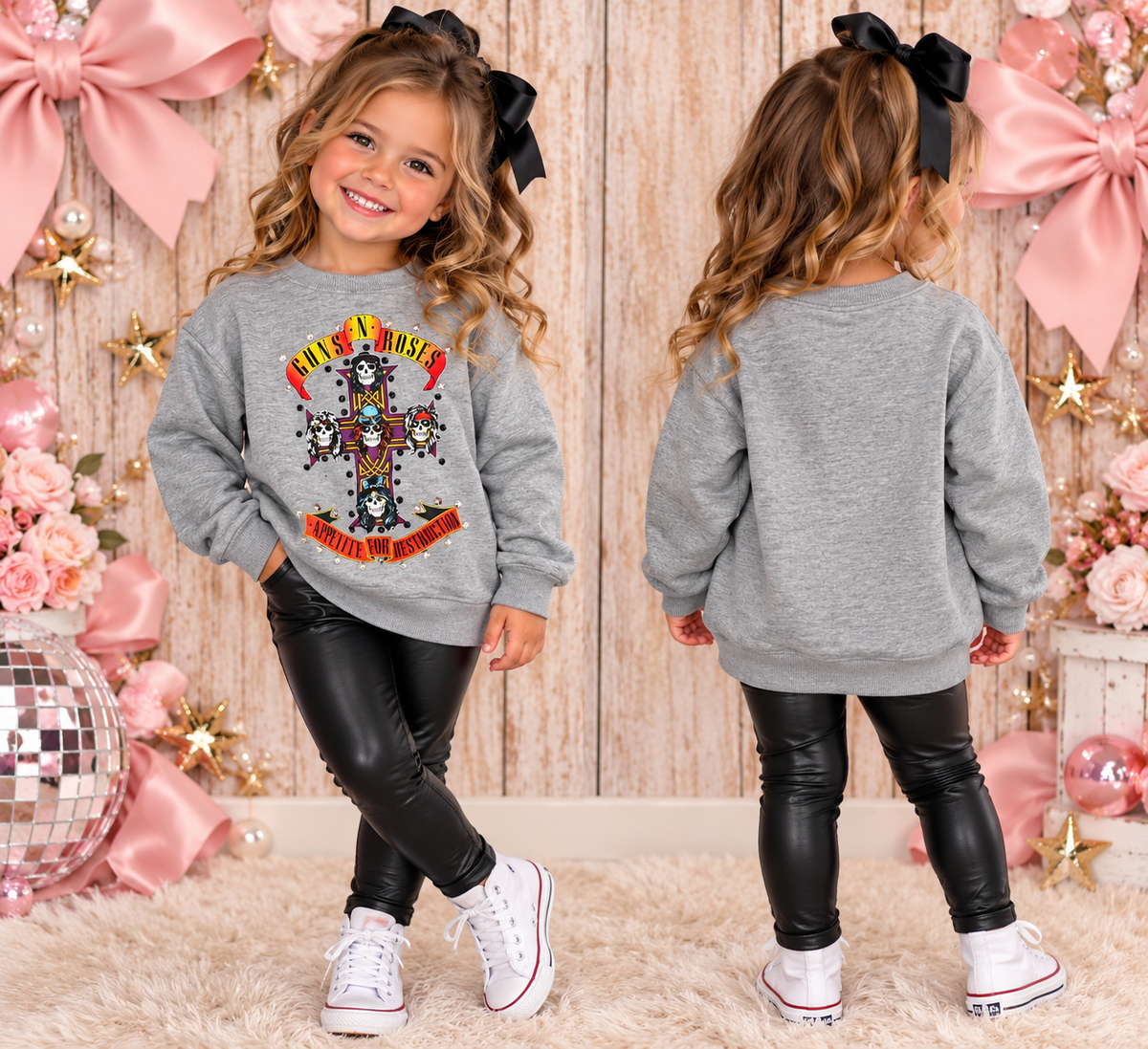 3/4 Guns N’ Roses sweatshirt