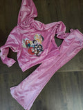7y princess velour set