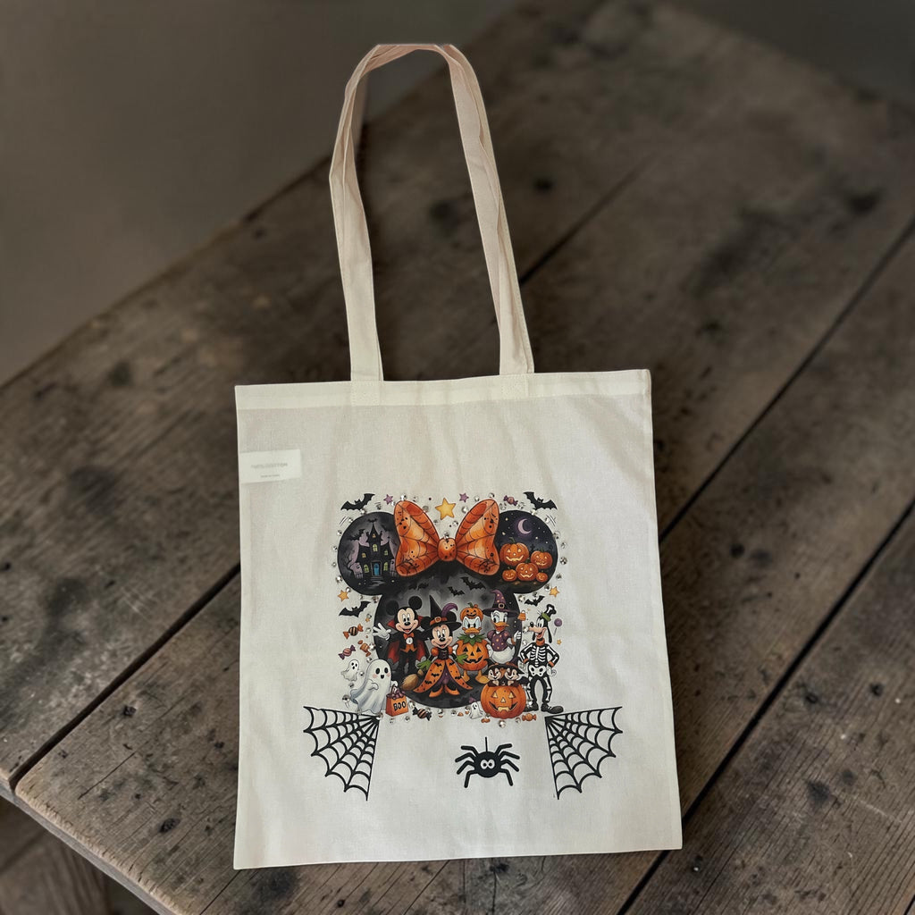Halloween trick or treat tote