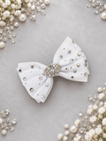 White piggy size clip