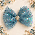 5 inch baby tulle bow