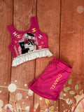 5y inspired short set