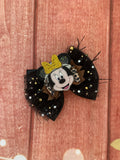 Minnie safari animal kingdom 5 inch bow