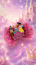 6 inch princess tulle hair clip