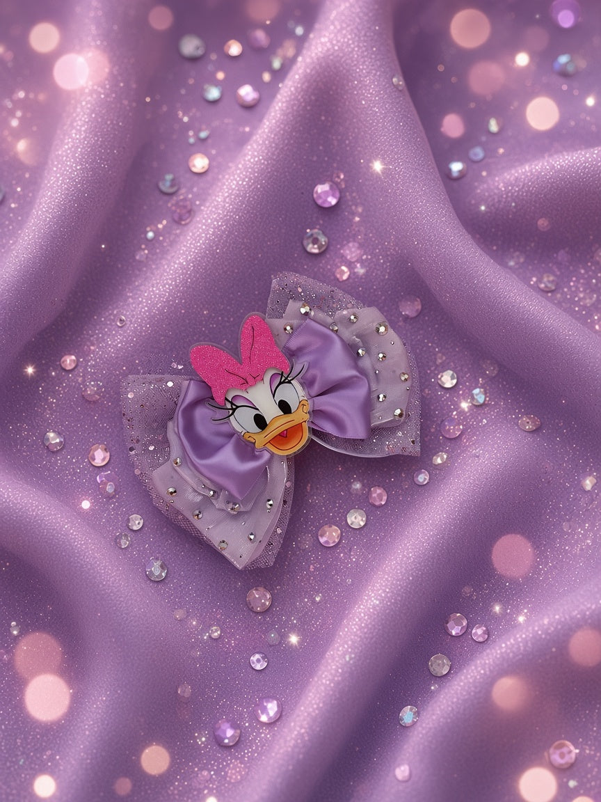 6 inch daisy hair clip