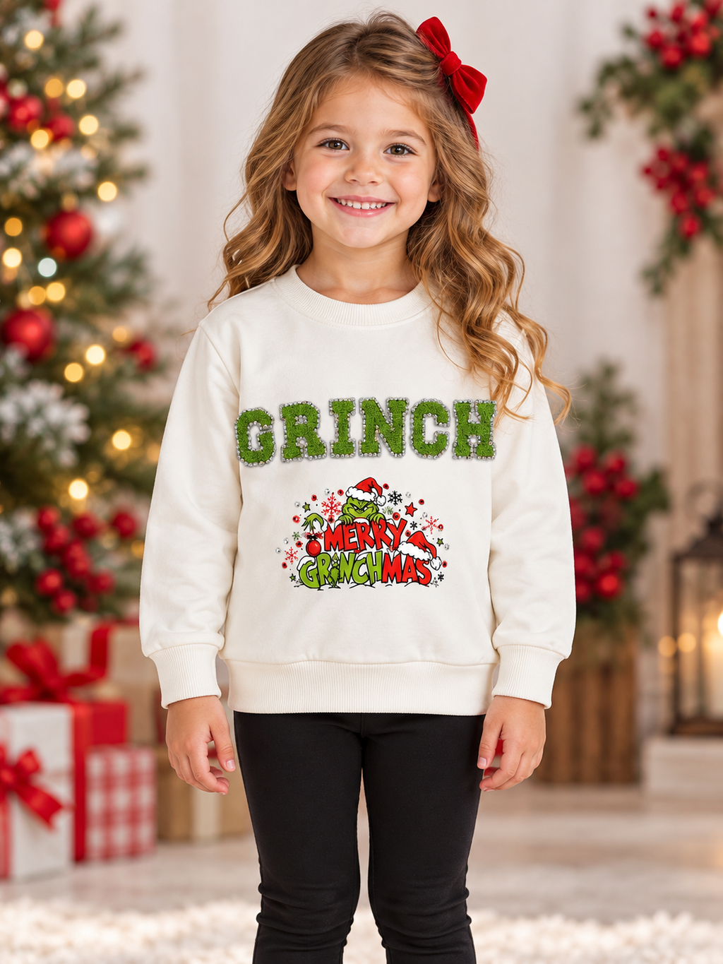 5y grinch sweatshirt
