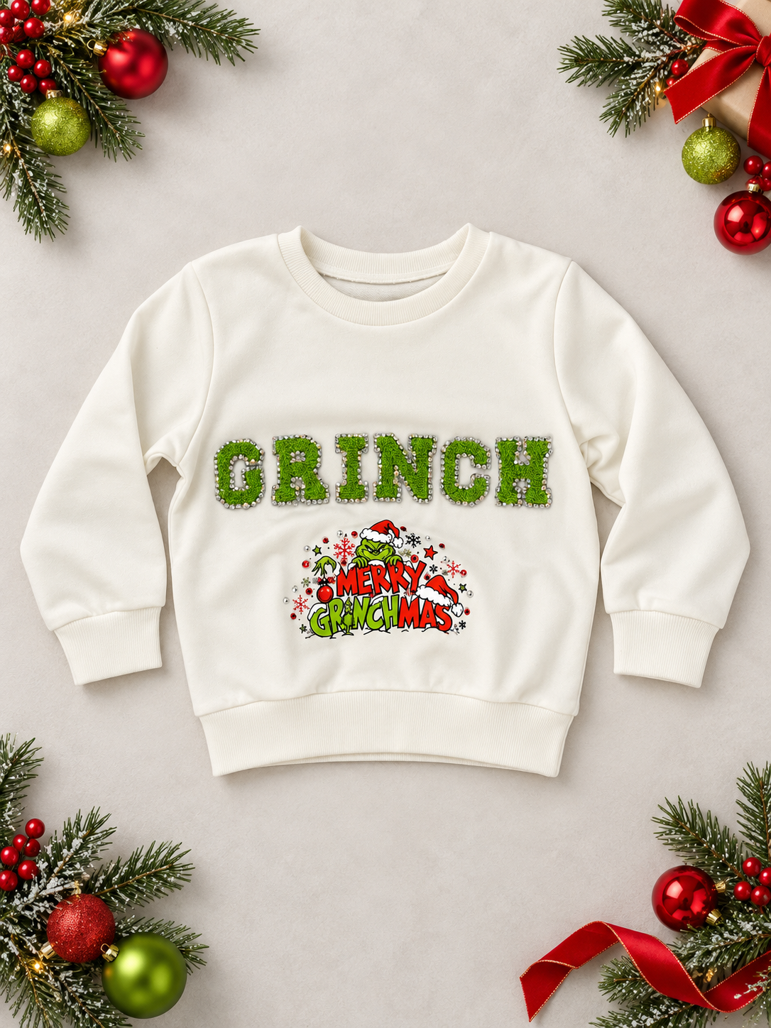 5y grinch sweatshirt