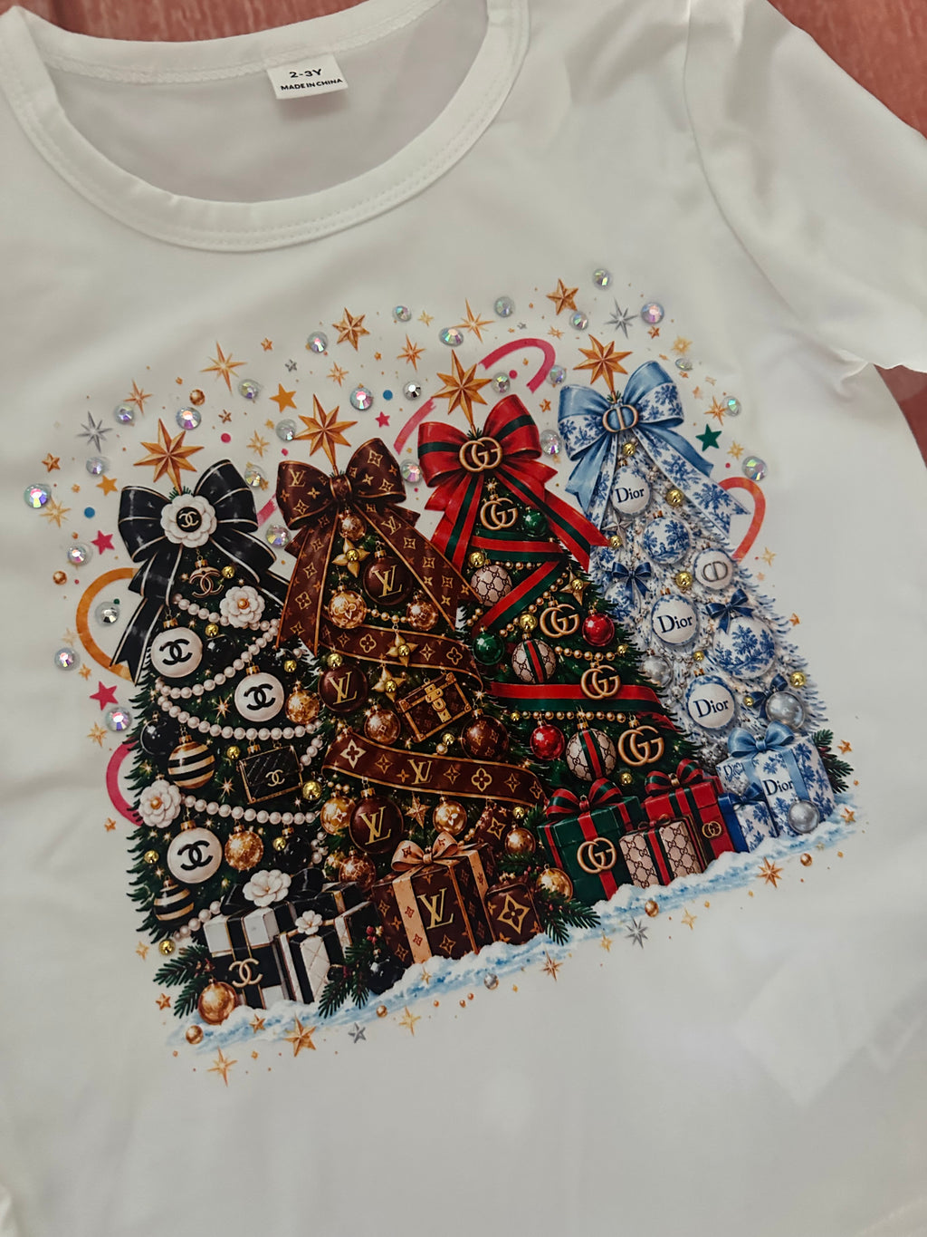 2/3 Christmas long sleeve shirt