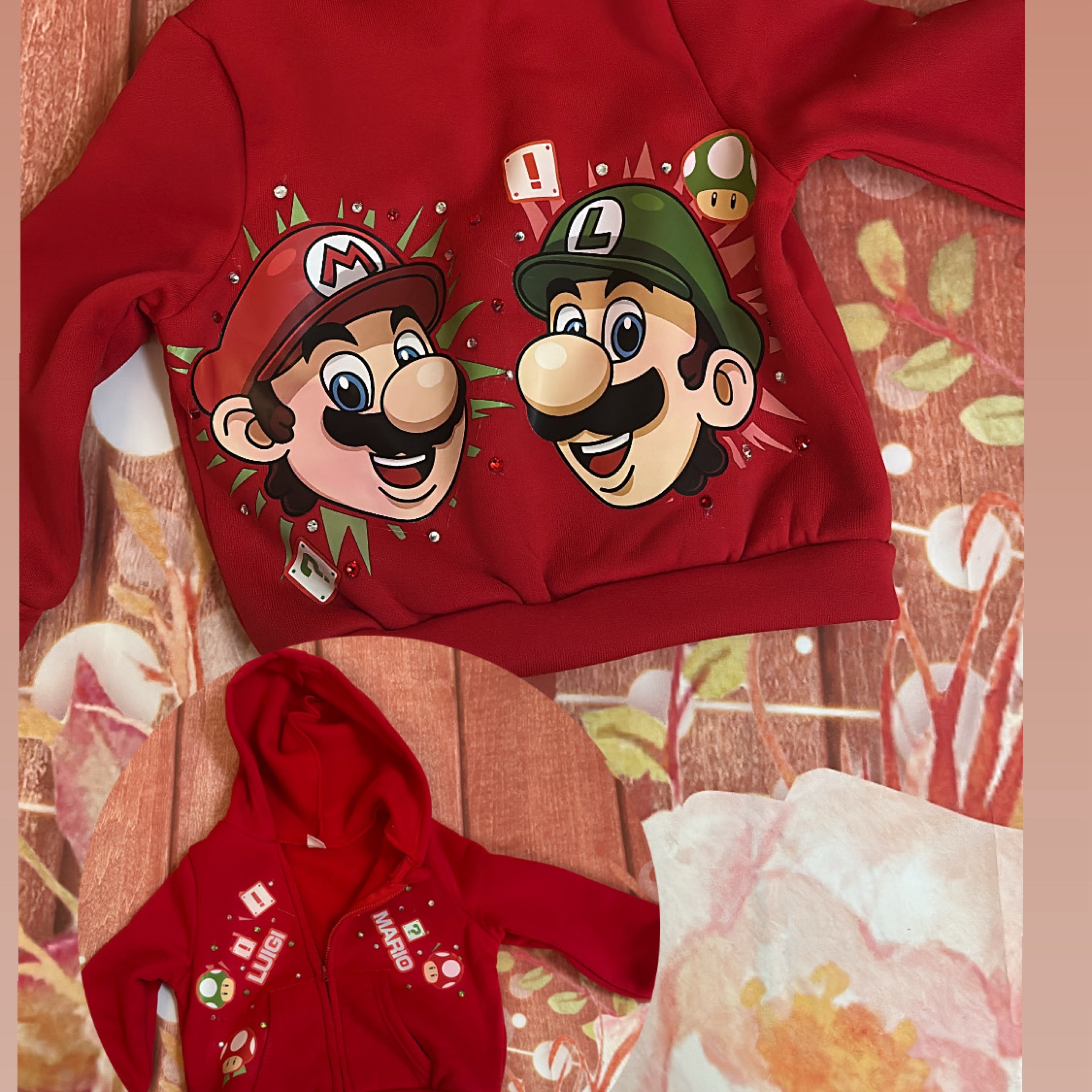 18/24 Mario zip up on sale
