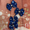 American star hair bow