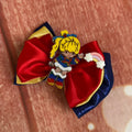 Rainbow bright piggy bow