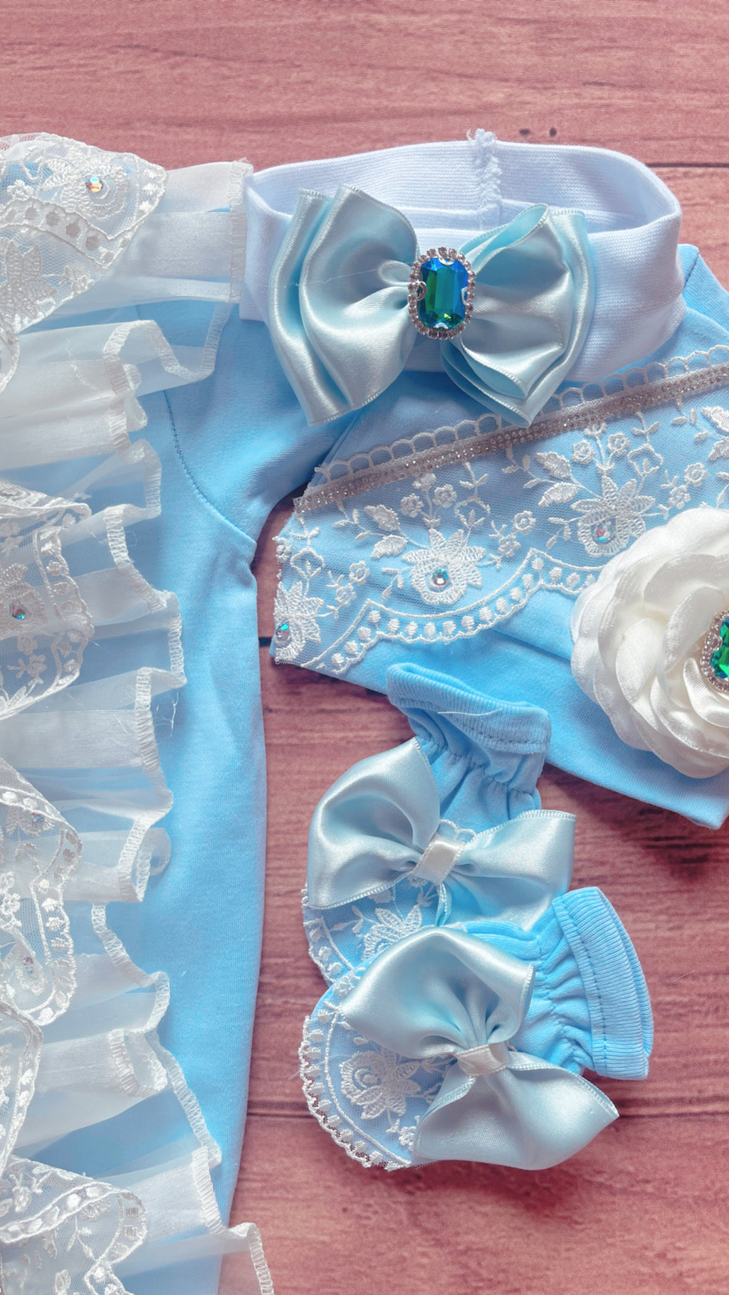 0/3 baby blue set