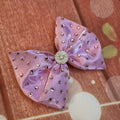 Liquid satin 6 inch bow
