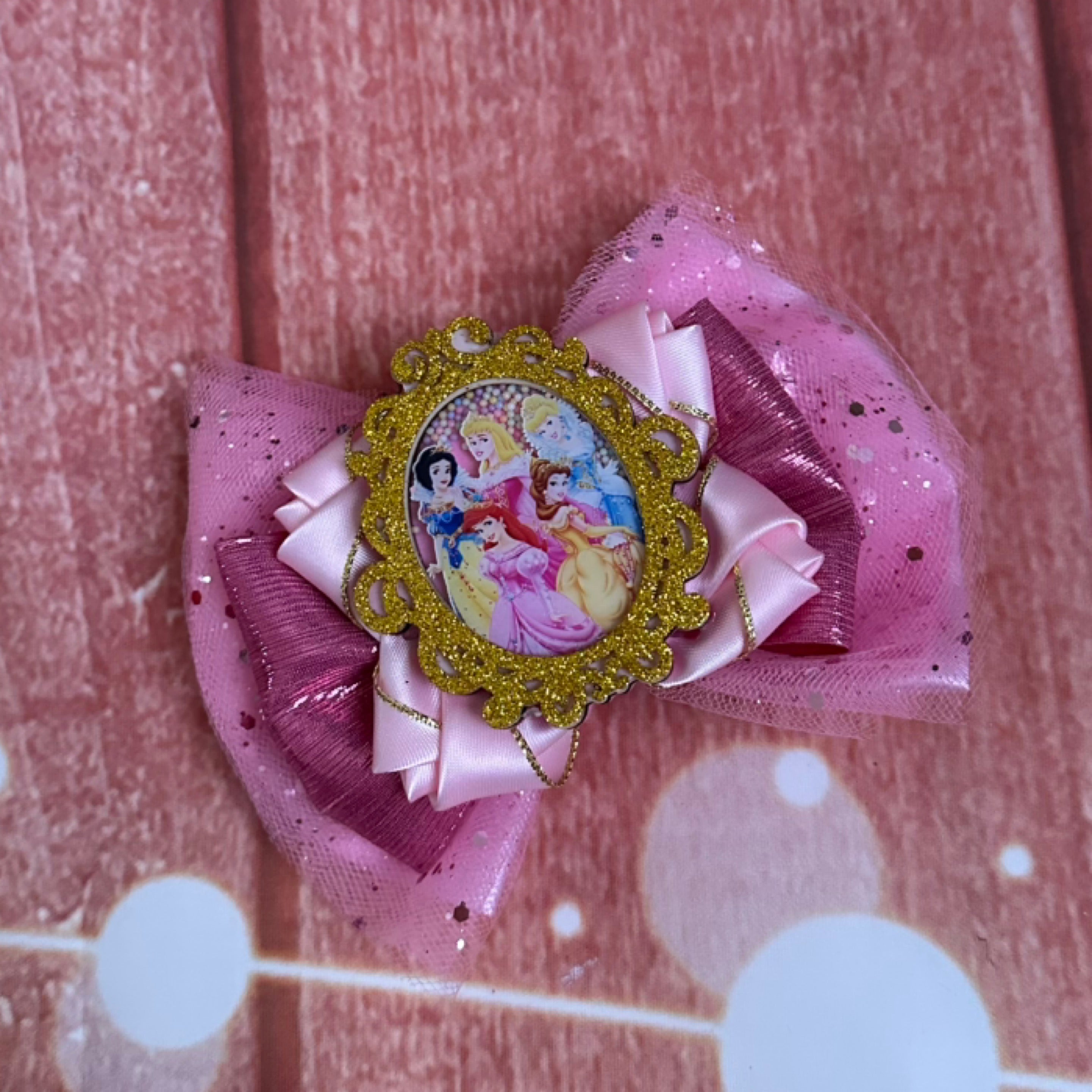 5 inch princess hair clip
