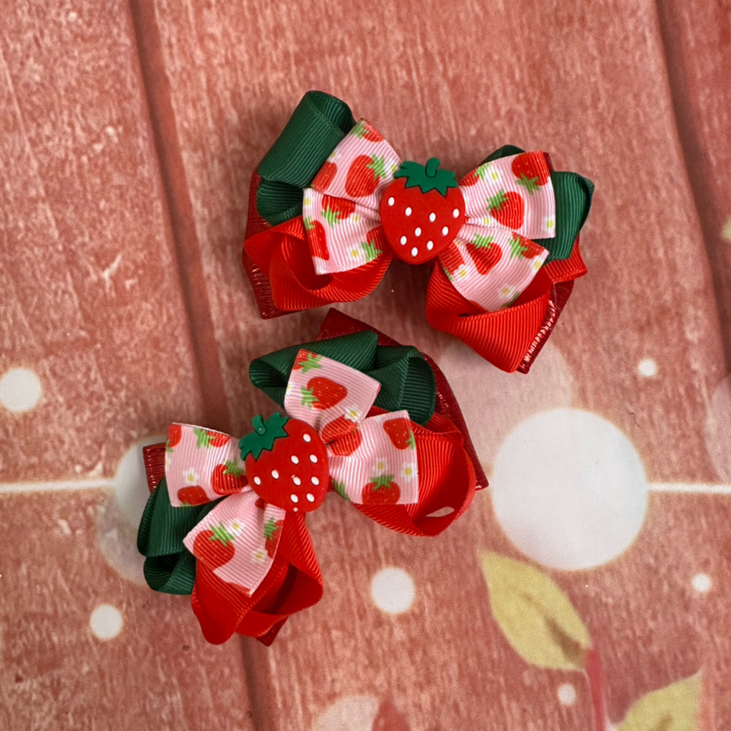 Strawberry piggy set