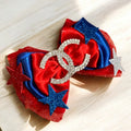 America hair bow