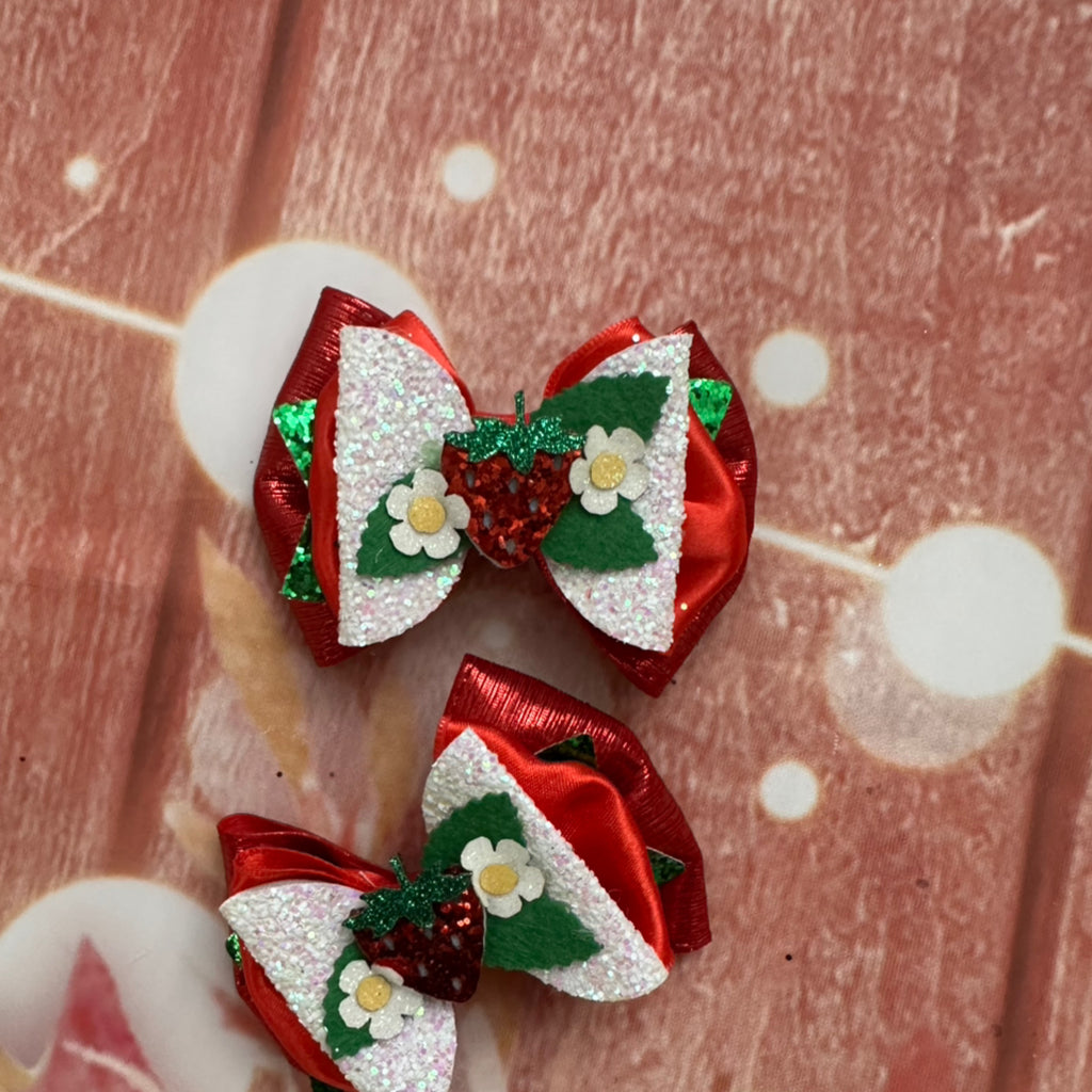 Strawberry piggy set