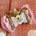 Xl piggy princess bow
