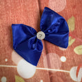 Liquid satin hair clip 5 inch