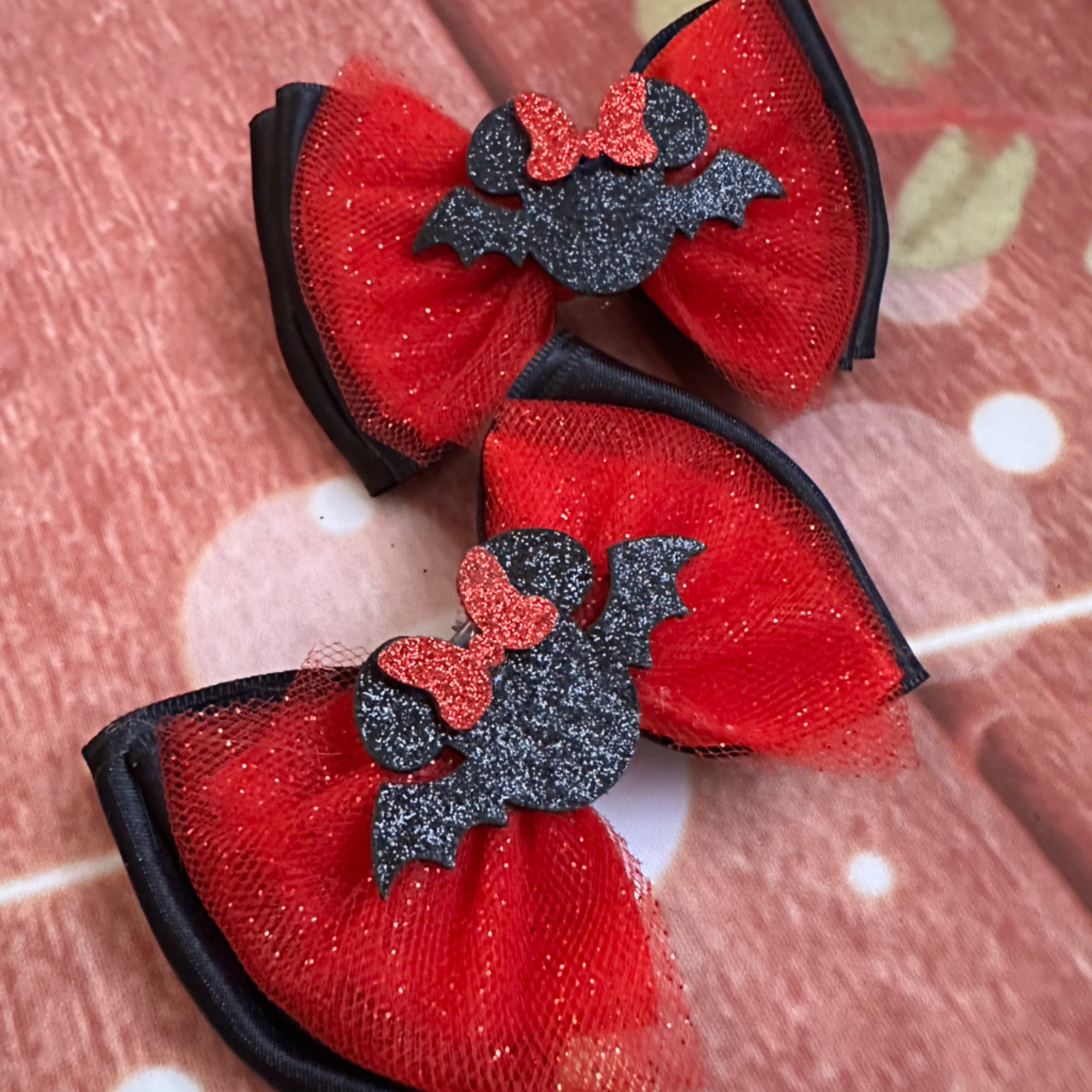 Halloween Disney pigtail set