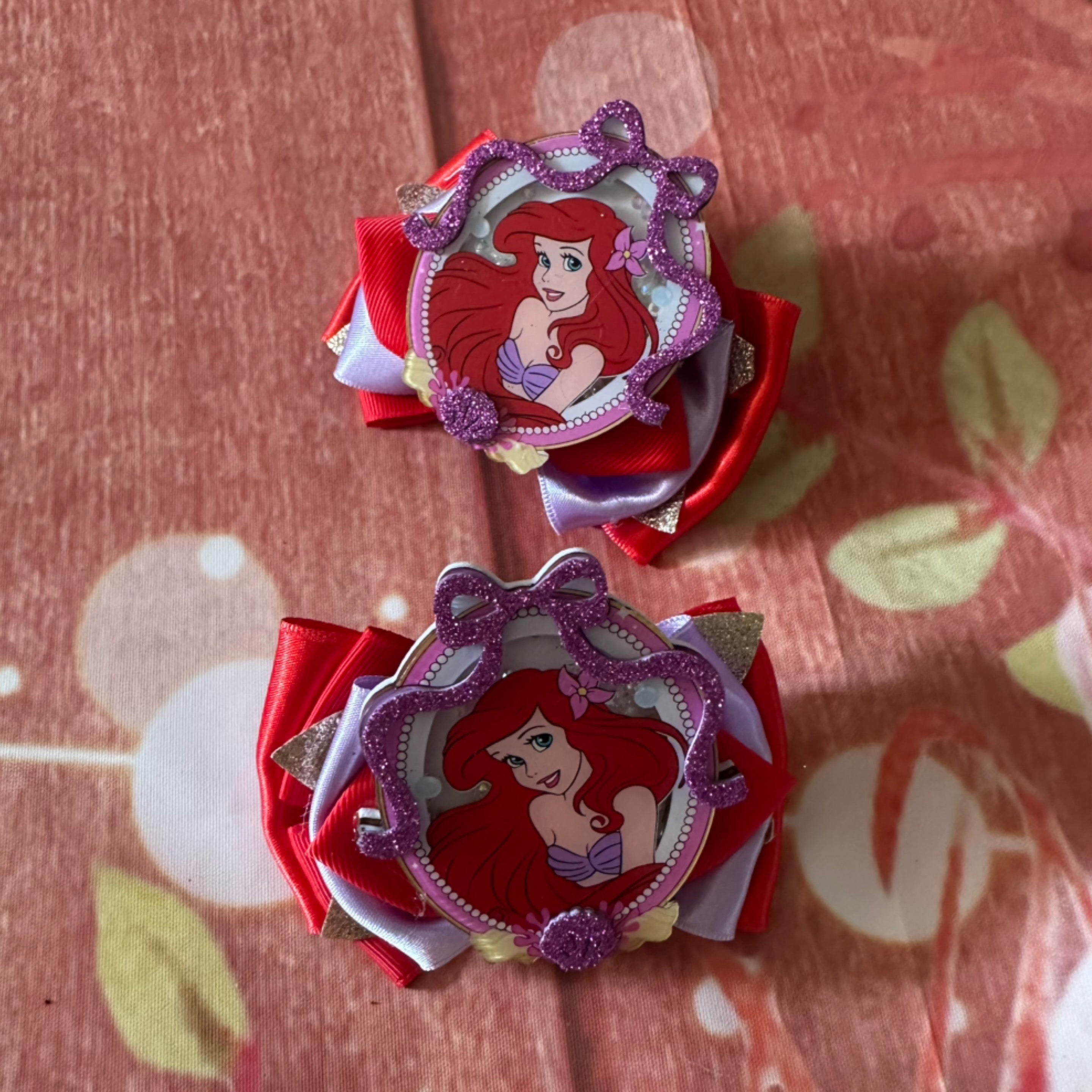 Xl piggy set of 2 bows