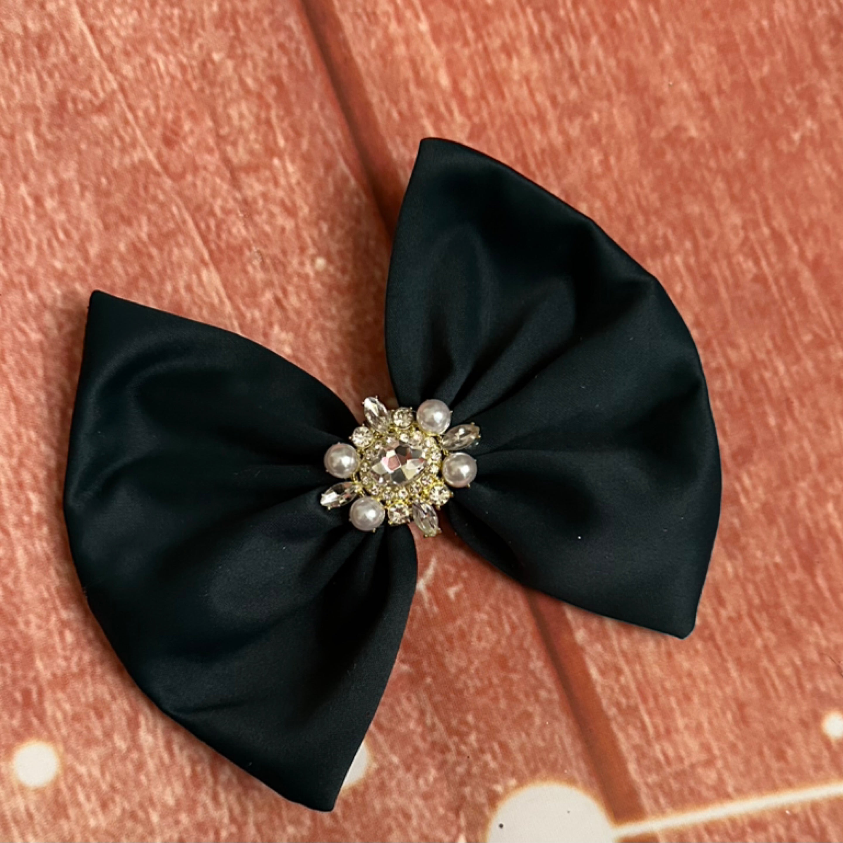 Forest green clip 6 inch