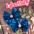 Royal blue 5-7 inch pool bow