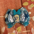 5 inch frozen Elsa bow