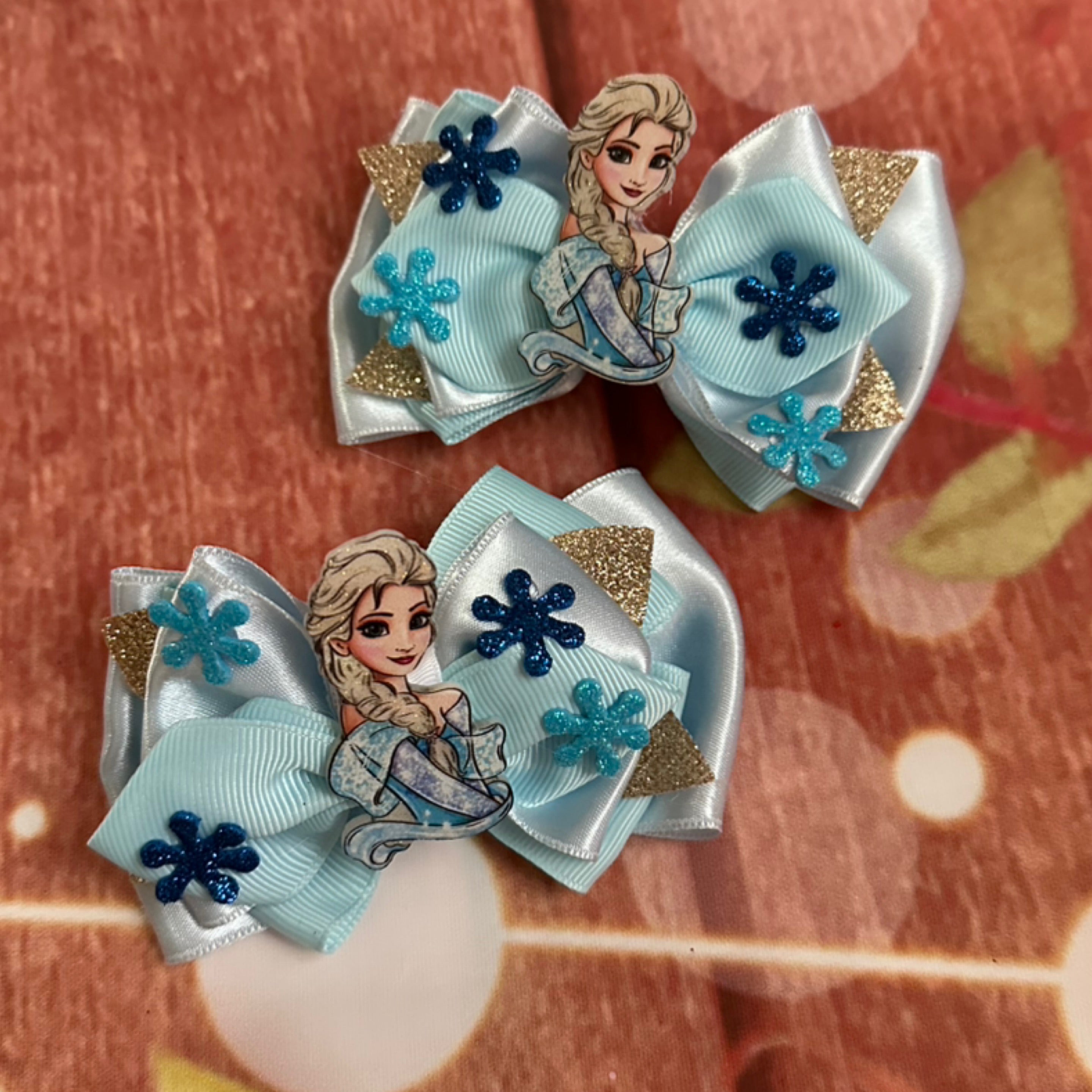 Elsa pigtail single clip