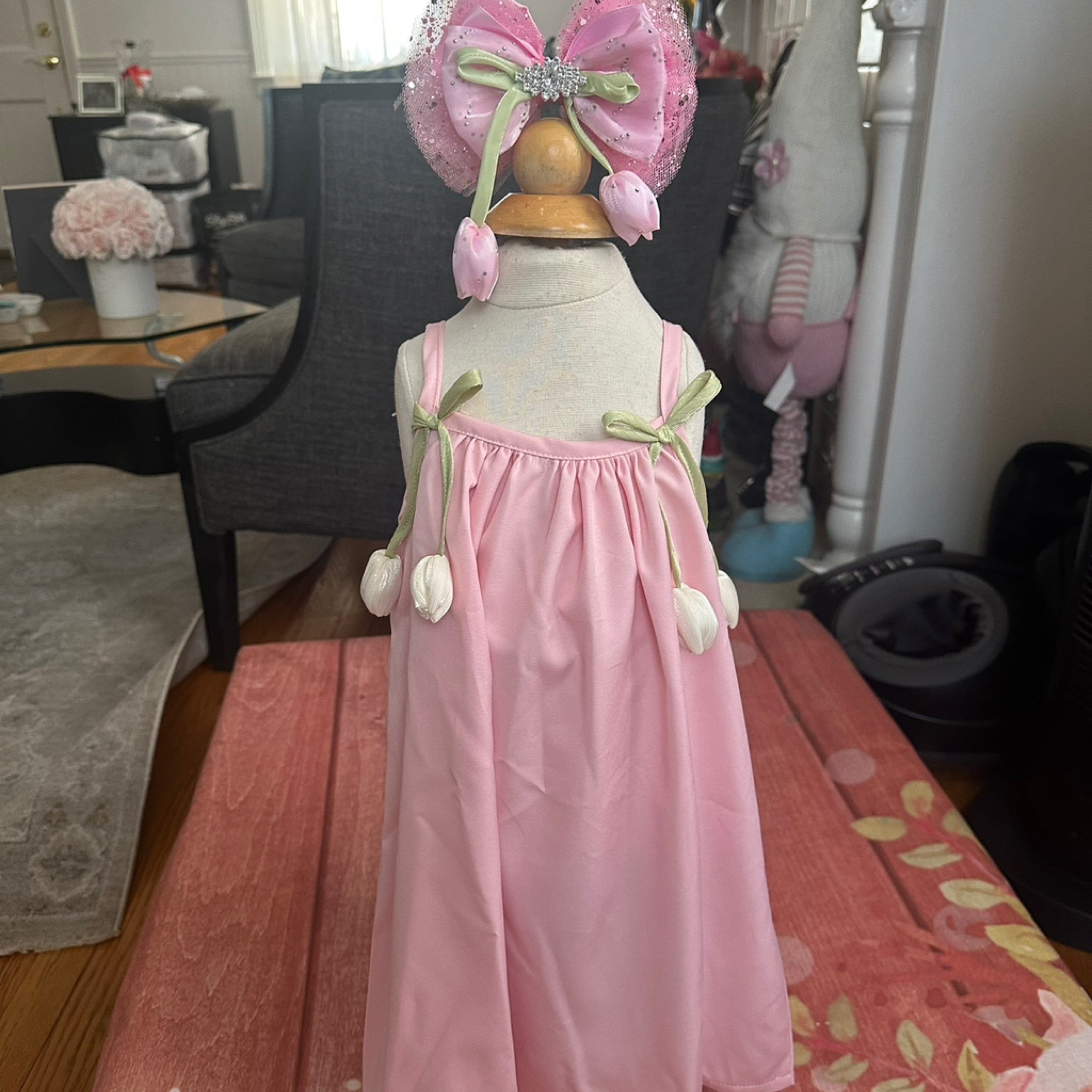 18/24 tulip dress and bow sale
