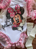 Minnie Mouse romper set