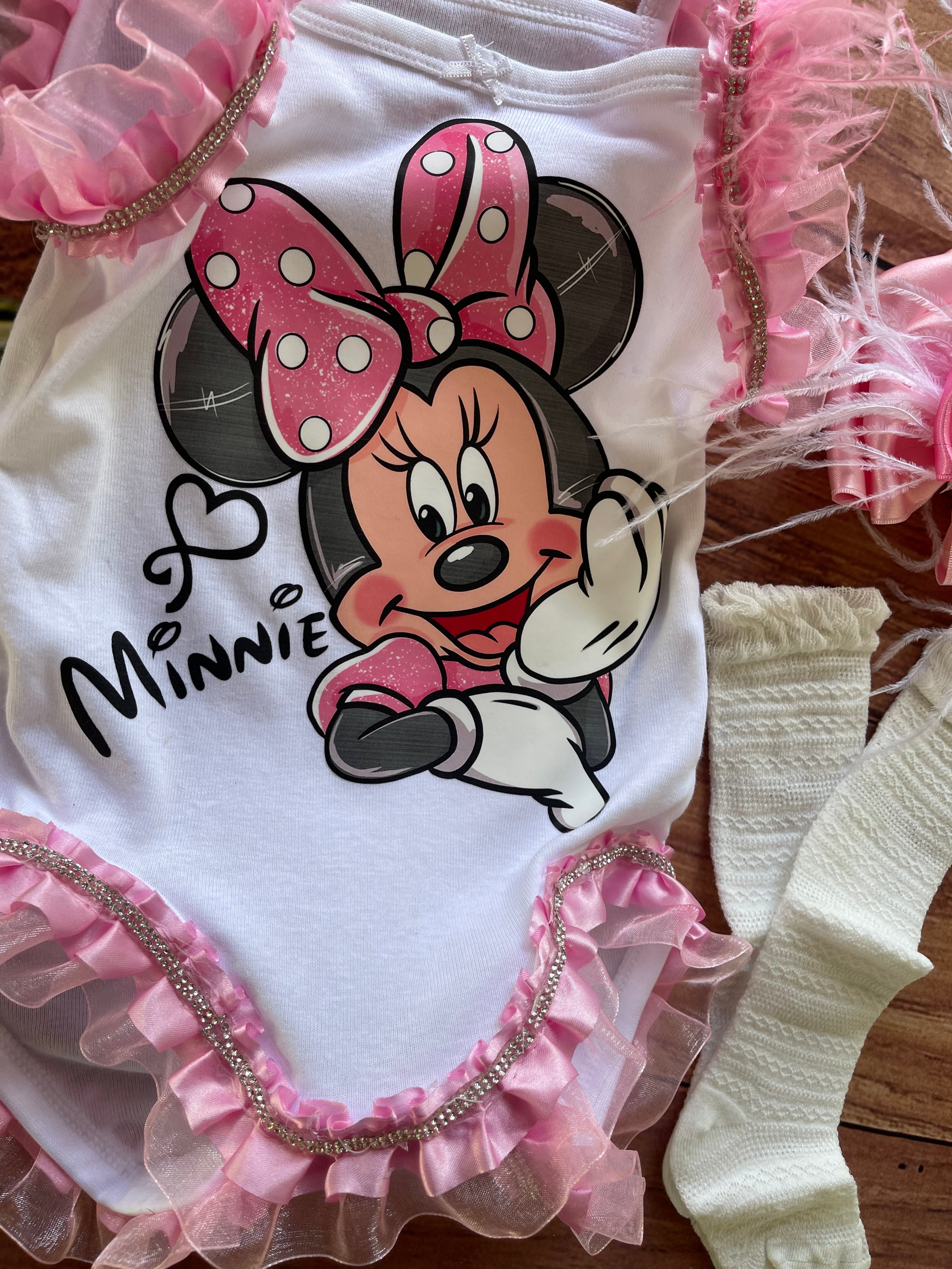 Minnie Mouse romper set