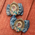 Elsa piggy size bow