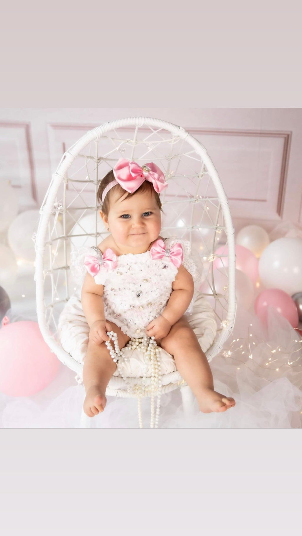 Dusty pink romper set