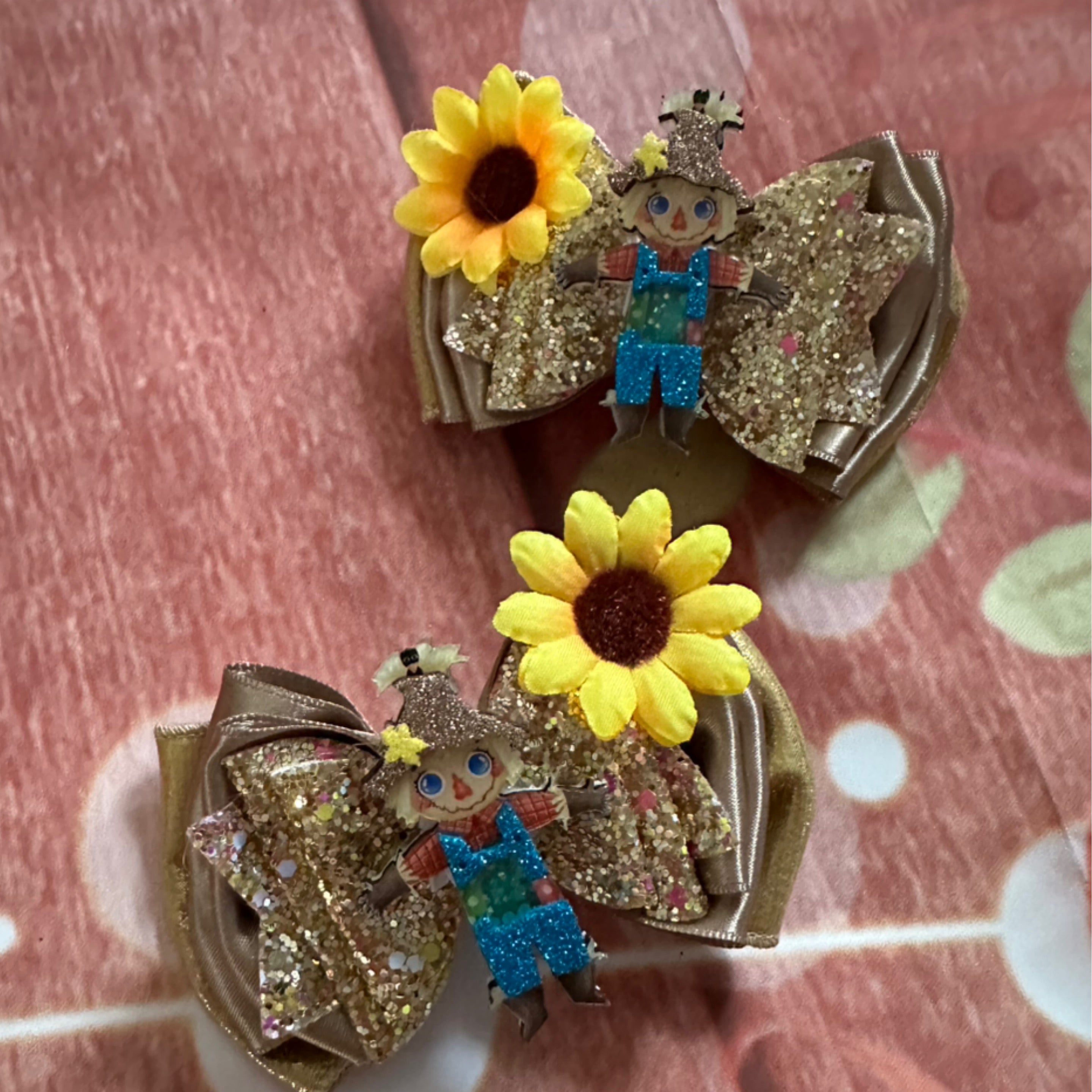Scarecrow piggy set