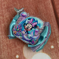 Minnie Mouse mermaid piggy bow