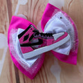 Nike sneaker hair bow
