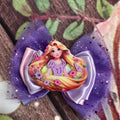 Repunzle tangled hair bow