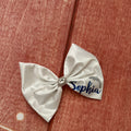 Solid white 5 inch Olss bow
