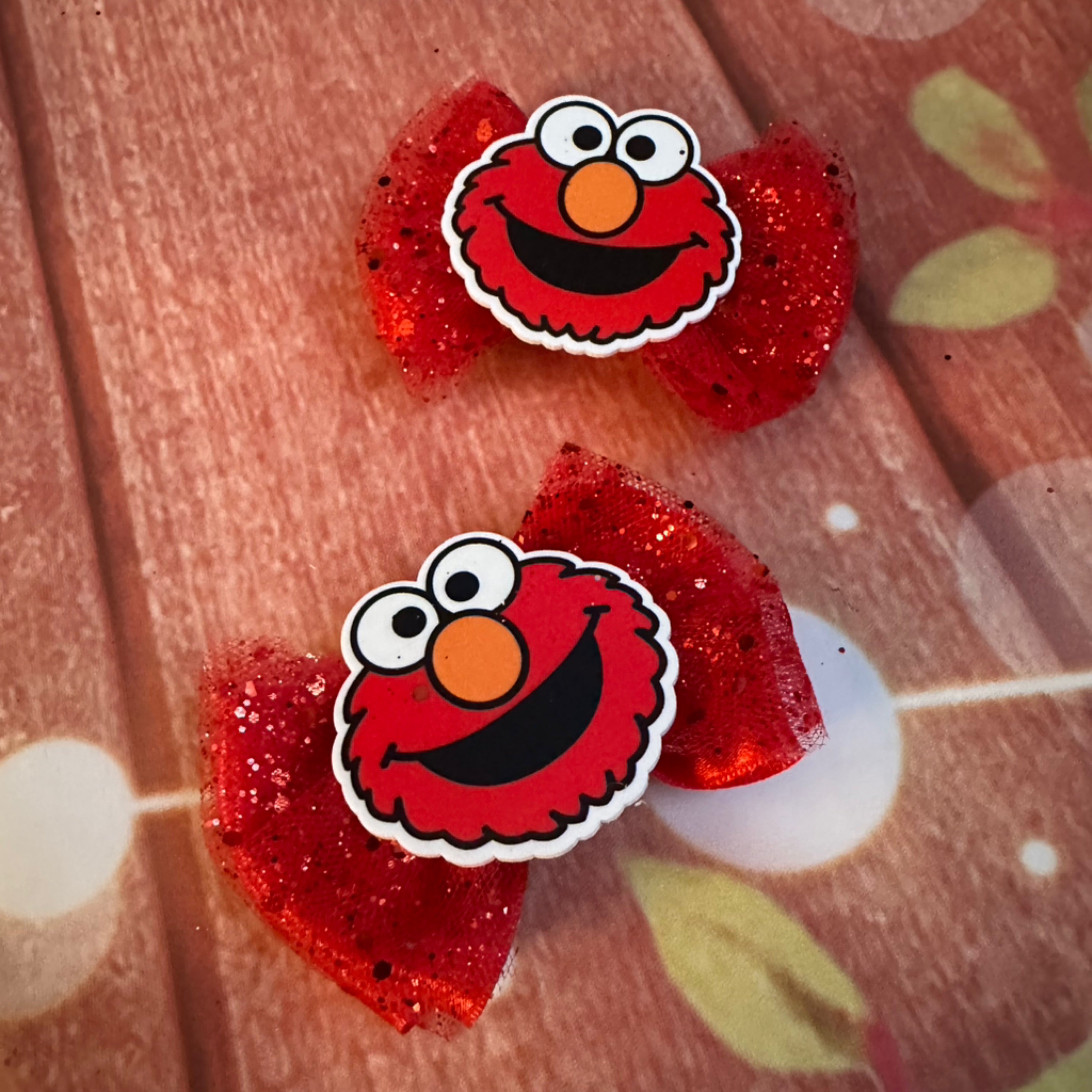 Elmo piggy clip set Sesame Street